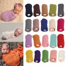 Né Unisexe Bébé Crochet Tricot Enveloppant Photographie Photo Doux Et Respirant Bébé Powder price