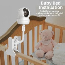 Support Moniteur Bébé en Métal 18cm avec Col de cygne Réglable 8 Pouces pour Bébé moniteur price