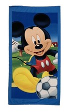 Serviette Plage Bain Mickey Mouse Football Soccer Ballon Disney Towel Collector Foot Towel price