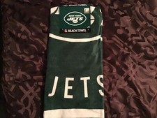 NY Jets beach towel. Brand new with tags 30x60 Foot Towel price