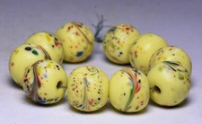2cm Old Chinese Colored Glaze Carving Pattern Buddha Beads Hand Chain Bracelet Shahmeran bracelet price