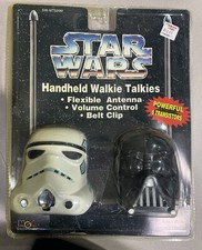 Star Wars Handheld Walkie Talkie Darth Vader & Stormtrooper 1994 SEALED Radios sans licence & accessoires price