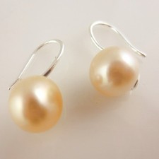 Très Mignonnes Boucles d'Oreilles en Perles de Culture rehaussé sur Argent 925 Boucles d'oreilles en perles price