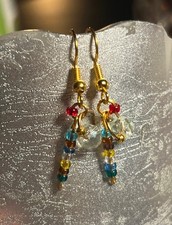 Boucles d'oreilles en perles fait main Boucles d'oreilles en perles price