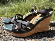 Sandales cuir à talons compensés liège PAUL SMITH taille 38 Talons compensés price