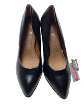 CHAUSSURES NOIRES DE CLOSER/CHAUSSEA AVEC TALONS COMPENSÉS À CLOUS MÉTALLIQUES Talons compensés price