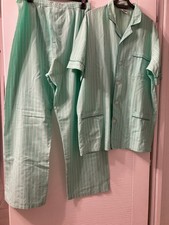 pyjama homme 2 pièces rayé vert/blanc COUNTRY TM  manches courtes Pyjama homme price