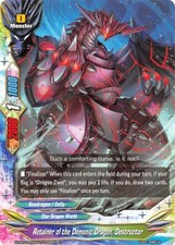 Buddyfight Retenue Du Dragon Démoniaque, Destructeur X2-BT01A-SS01/0045EN C Papier destructeur price