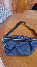 SAC banane bandouliere bleu métalisé Sac banane unisexe price