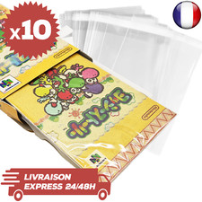 10 Protections Sachet Pochette Refermable Notice Jeux Nintendo 64 Japonaise JAP Jeux Nintendo price