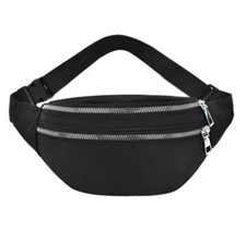 Sac Banane Noir Saccoche Femme Léger Pratique Étanche Quotidien Sport Voyage Sport sac femme price