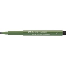 Feutre - Vert oxyde de chrome - Pointe 2,5 mm - Calligraphie - Pitt Artist Pen - Feutre price