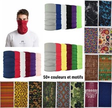Tour de Cou Snood Bandana Foulard Tube Multifonction Homme Femme Moto Sport Écharpe homme price