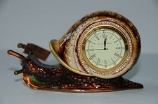 $1500! JAY STRONGWATER GREAT GIFTS SNAIL TAPE DISPENSER w CLOCK ANDREE Natural Tape Dispenser price