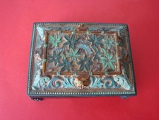 Petite boite à bijoux décor floral Bijoux boîtes price