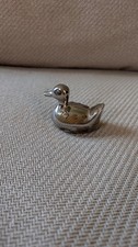 Boîte à bijoux ancienne miniature métal – Canard – Cadeau de communion vintage Bijoux boîtes price