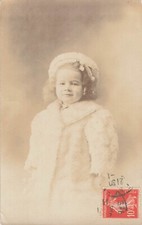 CP PETITE FILLE ELEGANTE CHAPEAU MANTEAU FOURRURE Manteau fille price