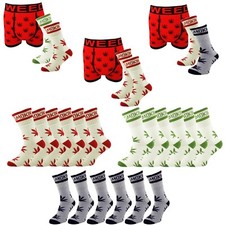 Shorts En Feuille De Ganja + Ensemble De Chaussettes Sportives Chaussettes ensemble homme price