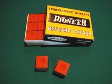 CRAIE billard  boite de 12 Craies billards rouge Craie price