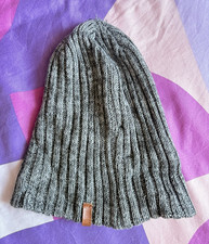 Bonnet en maille gris chiné unisexe Bonnet unisexe price
