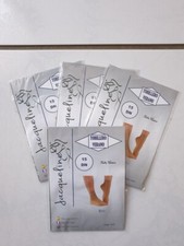 LOT DE 4 PAIRES DE MI-BAS 15 DEN TAILLE UNIQUE COULEUR NOIR Knee-High chaussettes / Jarretière bas price