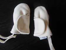gants / moufles bébé blanc crème 1 à 2 ans Gants bébé price