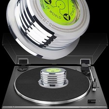 Platine vinyle pour accessoire stabilisateur avec niveau à bulles et poids mét Platine et accessoires price
