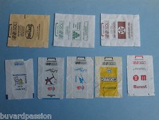 SUCRE  SOL emballage ancien papier enveloppe 8 différents dont JO Albertville 92 Emballage papier price