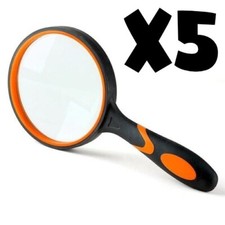 Loupe grossissante X5 lecture loisir nature enfant détail poignée caoutchouc Grossissante loupe price