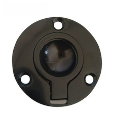 Fixation de sol noire 316 SS 48x38mm pour quincaillerie porte placard et armoire Armoire et placard price