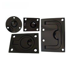 Fixation de sol noire 316 SS 48x38mm pour quincaillerie porte placard et armoire Armoire et placard price