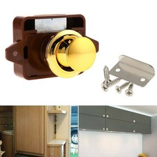 Serrure à bouton poussoir lisse pour armoire camping-car et porte placard Armoire et placard price