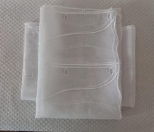 1 paire de rideaux/voilage blanc prêt à poser Voilage rideau price