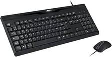 Pack Clavier AZERTY + Souris optique filaire 1000 DPI Clavier - souris price