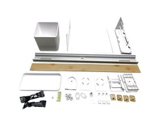 Organisateur de cuisine tesa Combi Set M 15 x 60 x 34 cm bambou/blanc Ensembles petit électroménager de cuisine pour trousseau price