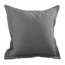 Taie d'oreiller unie 65 x 65 cm Anthracite Taie d'oreiller price