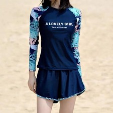 Ensemble maillot de bain modeste pour femme 3 pour soleil pour protection pour Modeste maillot de bain price