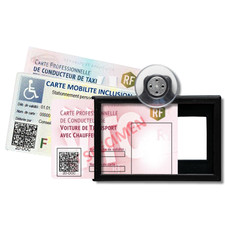 Porte carte pare brise (VTC/TAXI/Handicapé/Identité...) Pareо price