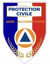 STICKERS PROTECTION CIVILE PARE-BRISE VOITURE Pareо price