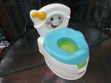 Fisher Price Learn to Flush Potty talking & lighting Chamber Pot Battery operati Bébé Potty price
