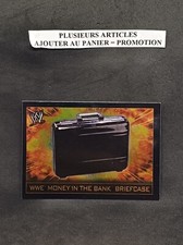 (M2) wwe money in the bank briefcase Carte Topps Slam Attax 2008 Catch Briefcase price