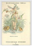 ILLUSTRATEUR.FLECHE D'EAU.CHAUSSURES FINOKI.5 USINES. Eau chaussures price