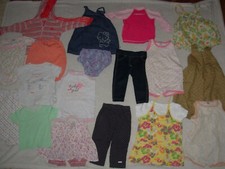 Set Di 18 Abbigliamento 12mois (74cm) Ragazza Estate / Mezza Stagione Set Abbigliamento Ragazza price