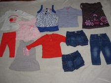 Set Di 11 Abbigliamento 12mois (74cm) Ragazza Estate / Mezza Stagione Set Abbigliamento Ragazza price
