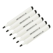 Pennarelli per Pittura Acrilica, 6 Pezzi Penne per Pittura Acrilica Pennarello per Arte, Nero Acrylic Paint price