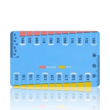 Misura l'altezza delle tue corde con righello calibro chitarra acustica elettrica Height Measure price