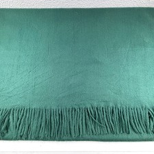 Sciarpa Touch Cashmere Unisex OS Verde Misto Lana Frange Avvolgente 30x80in Fairycore Scarf Unisex price