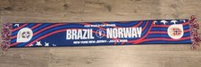 Brasile vs Norvegia - Ottavi di finale - Sciarpa ufficiale partita Mondiali FIFA 2026 Scarf Unisex price