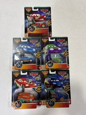 Disney Pixar Cars Light Up Cars Set - McQueen, Sally, Wingo, Snot Rod, DJ Set Dj price