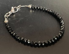 Bracciale tennis swarovski nero da uomo in acciaio inox braccialetto donna di Swarovski Bracciale price